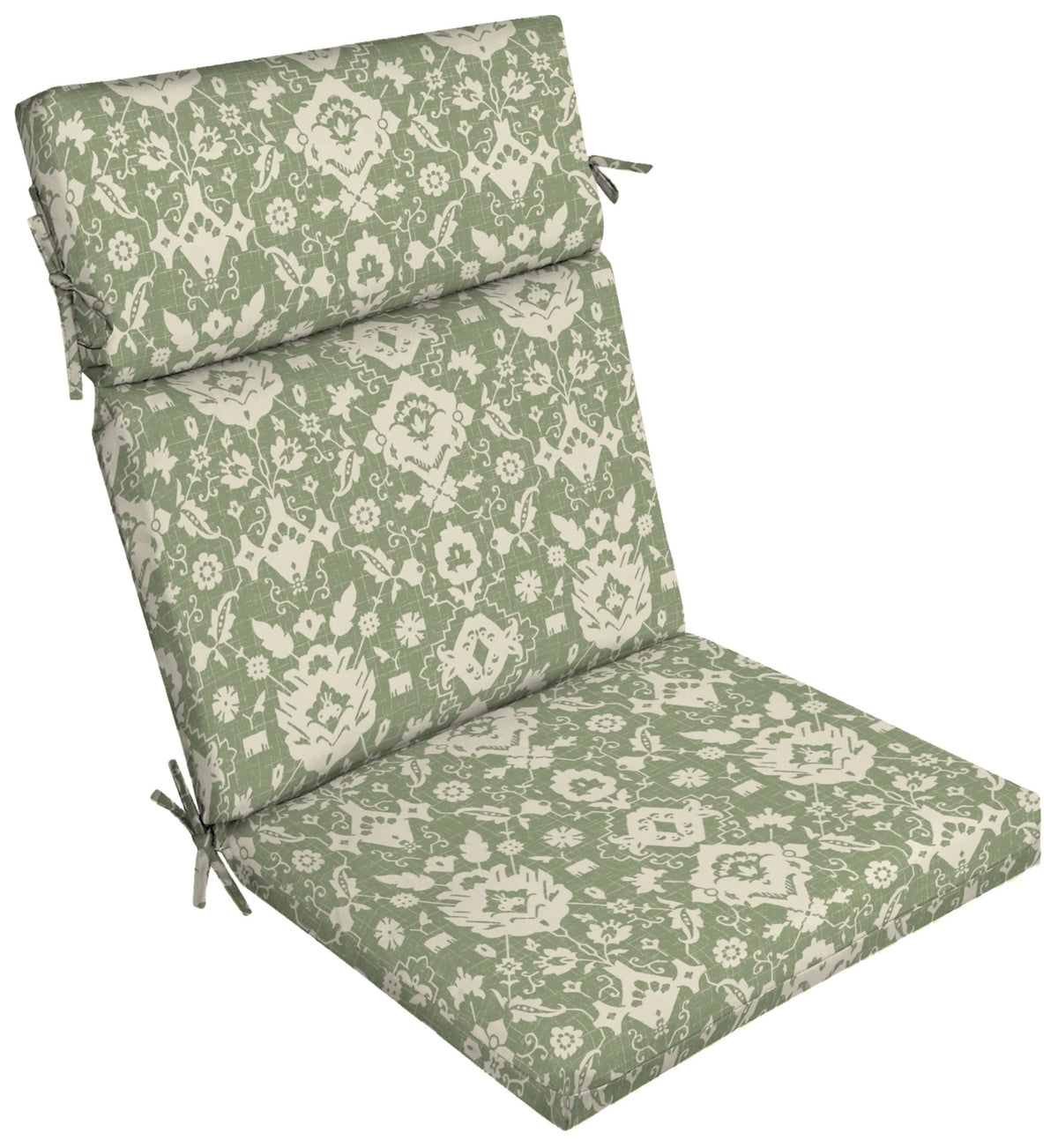 Red Medallion Outdoor Chair Cushion K1882