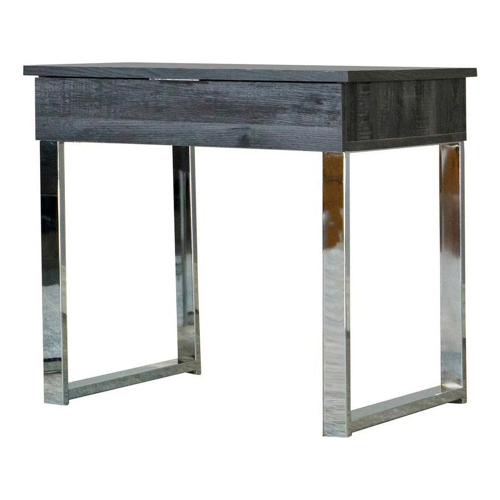 1 Drawer Square Wood End Table X858