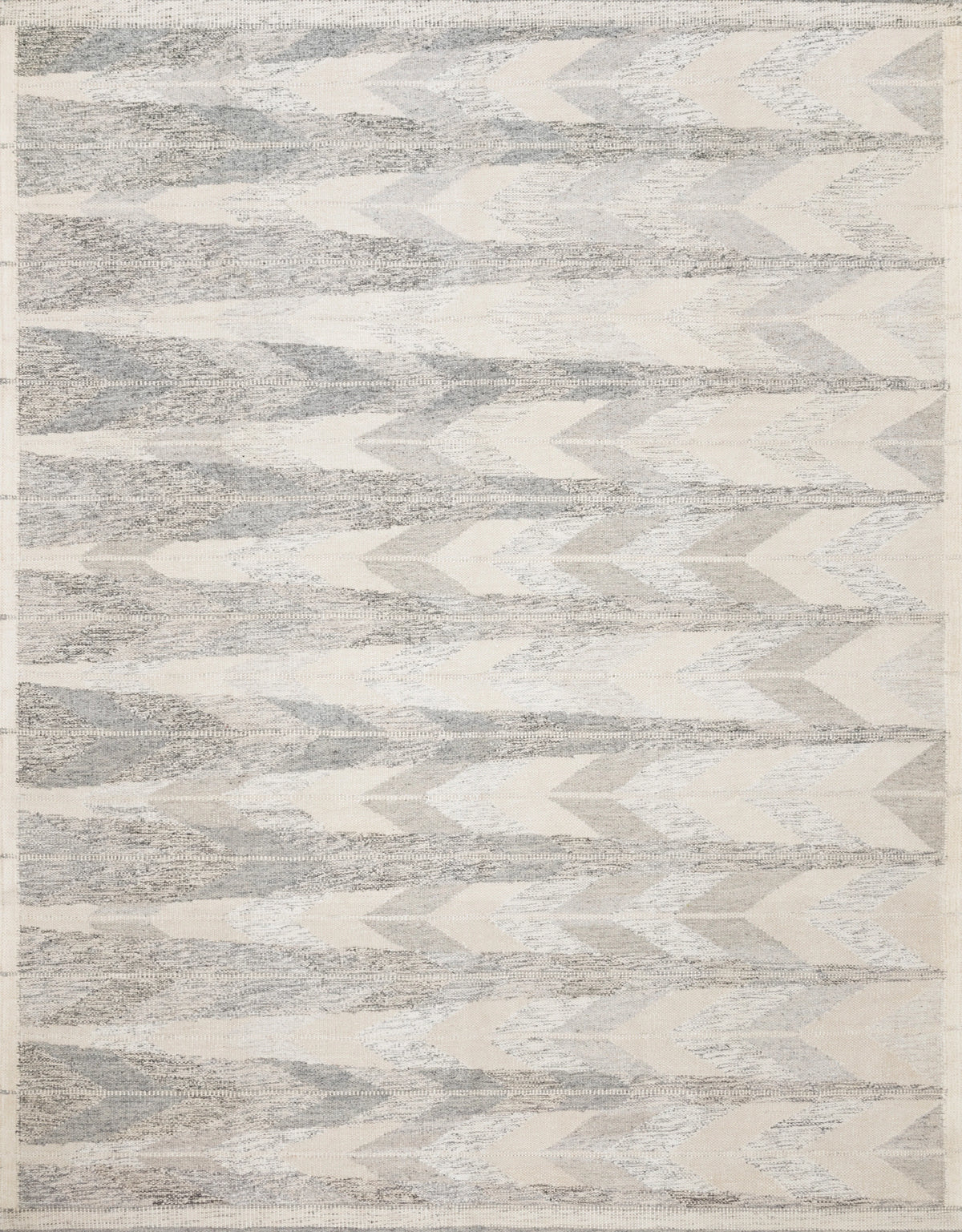Pewter Silver Rug J270