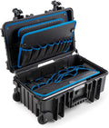Black Outdoor Tool Case with Pocket Tool Boards S10850