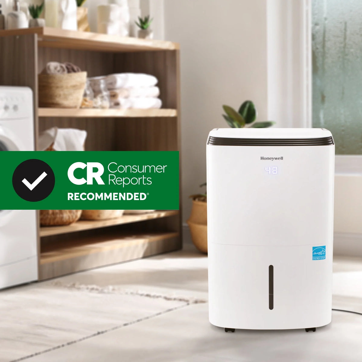 70-Pint Dehumidifier with Washable Filter E495111
