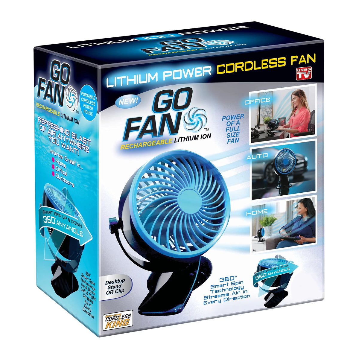 Cordless Rechargeable Fan K63400