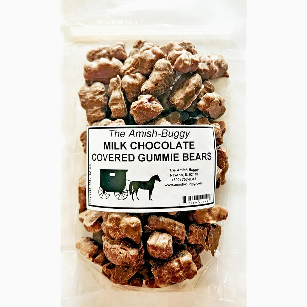Milk Chocolate Covered Gummi Bears 1 Pound P56074