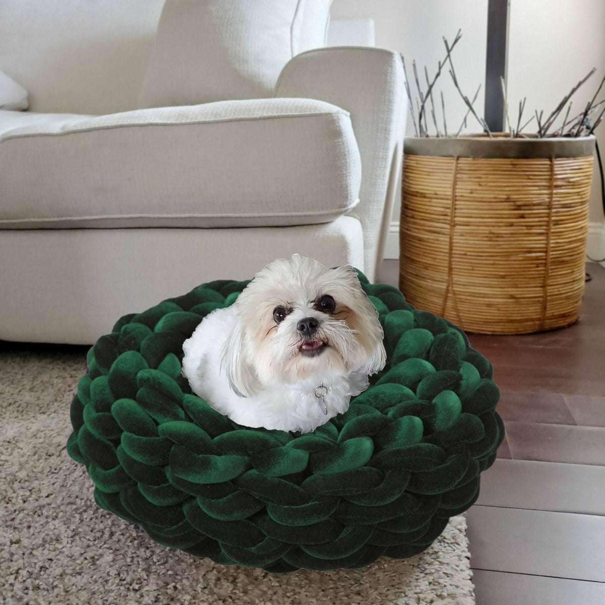 Velvet Dog or Cat Pet Bed T9925