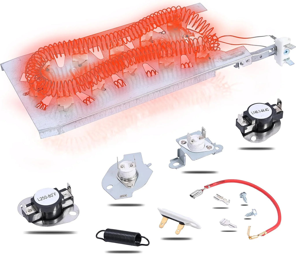 Dryer Heating Element with Thermal Fuse G856541