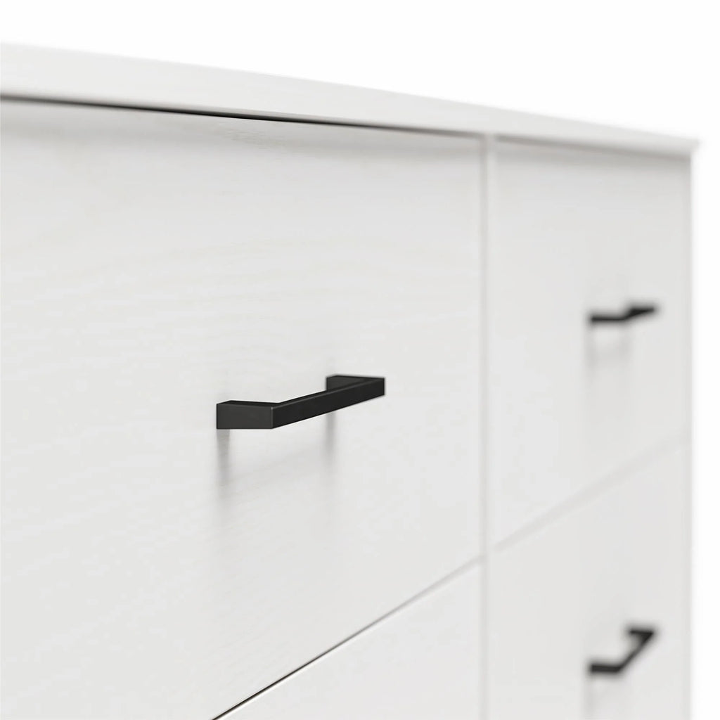 Black Oak 6 Drawer Dresser M1493