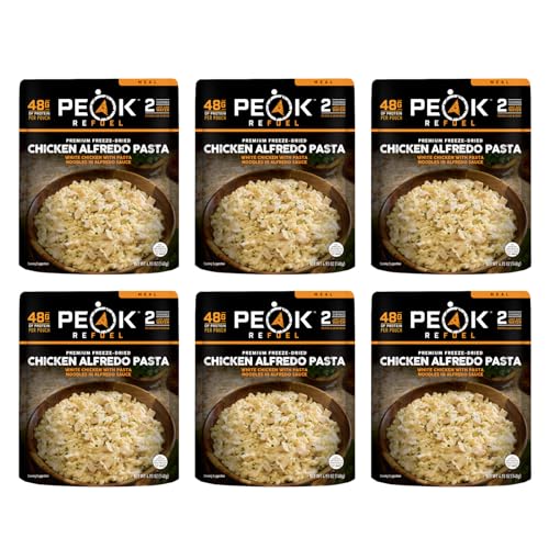 Chicken Alfredo Pasta Freeze Dried Camping Food 2-Pack R200