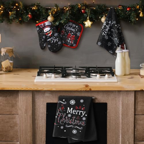 6 Pcs Christmas Kitchen Decor Set G86429