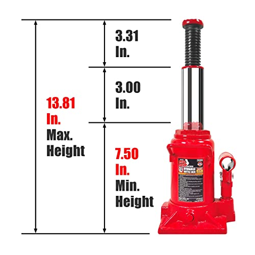 10 Ton Hydraulic Car Bottle Jack Y5357
