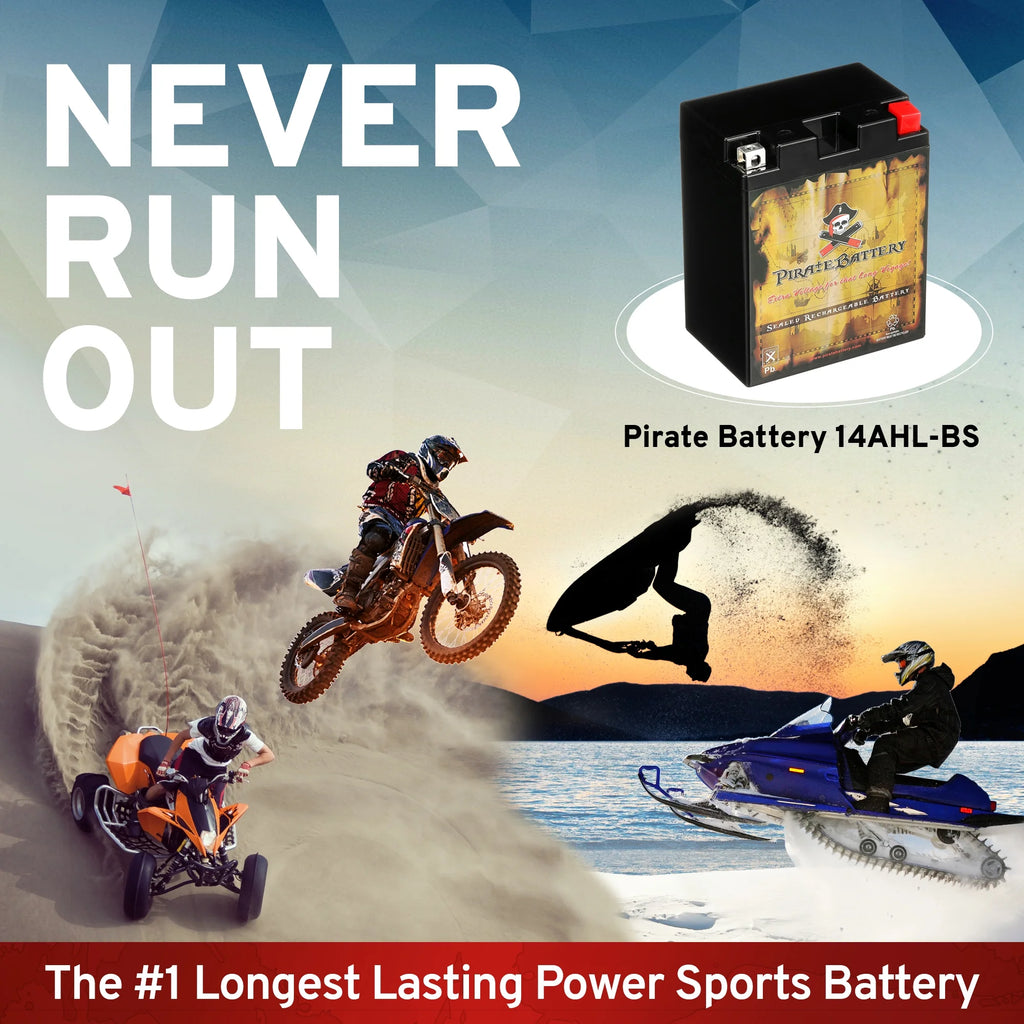 12 Volt 12 Ah 210 CCA Motorcycle Battery A8950