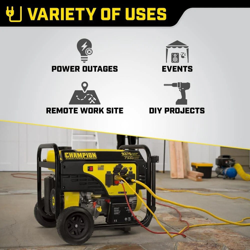 7500-Watt Generator K609064
