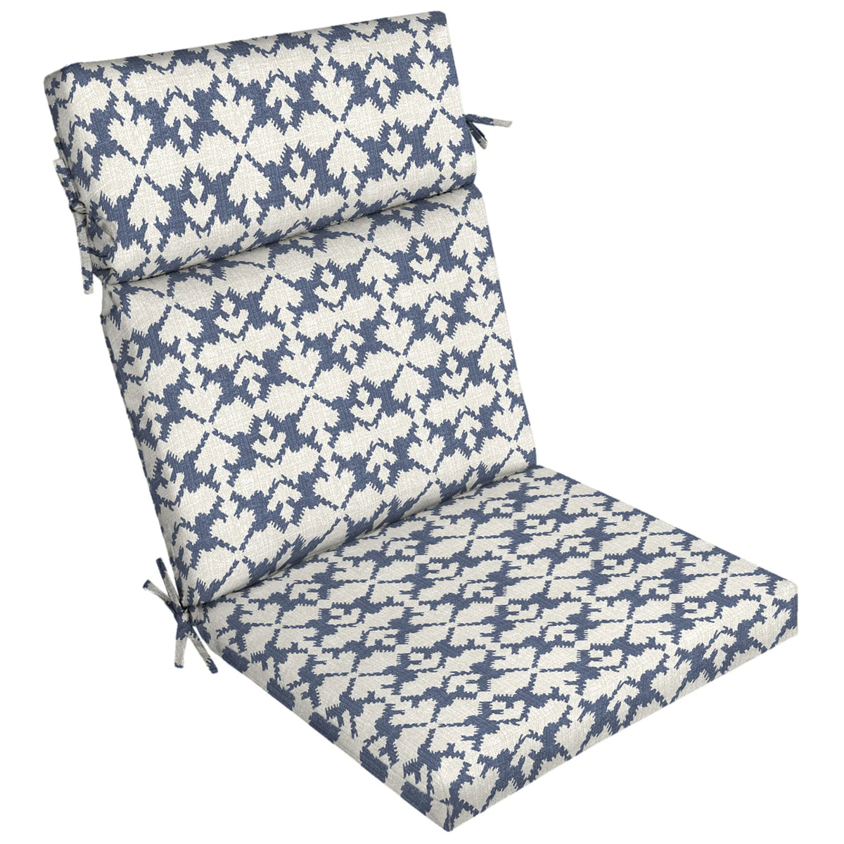 Red Medallion Outdoor Chair Cushion K1882