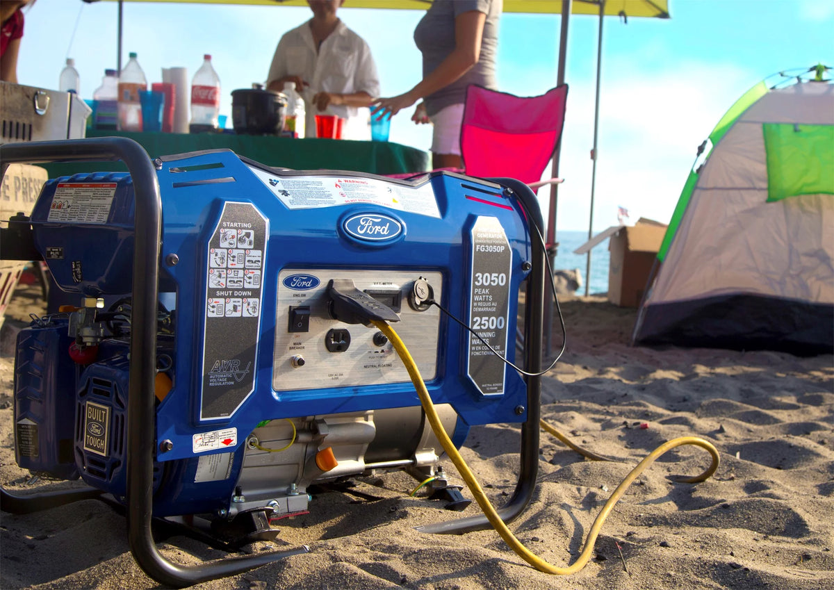 3050-Watt Gasoline Powered Portable Generator with USB Ports J378176