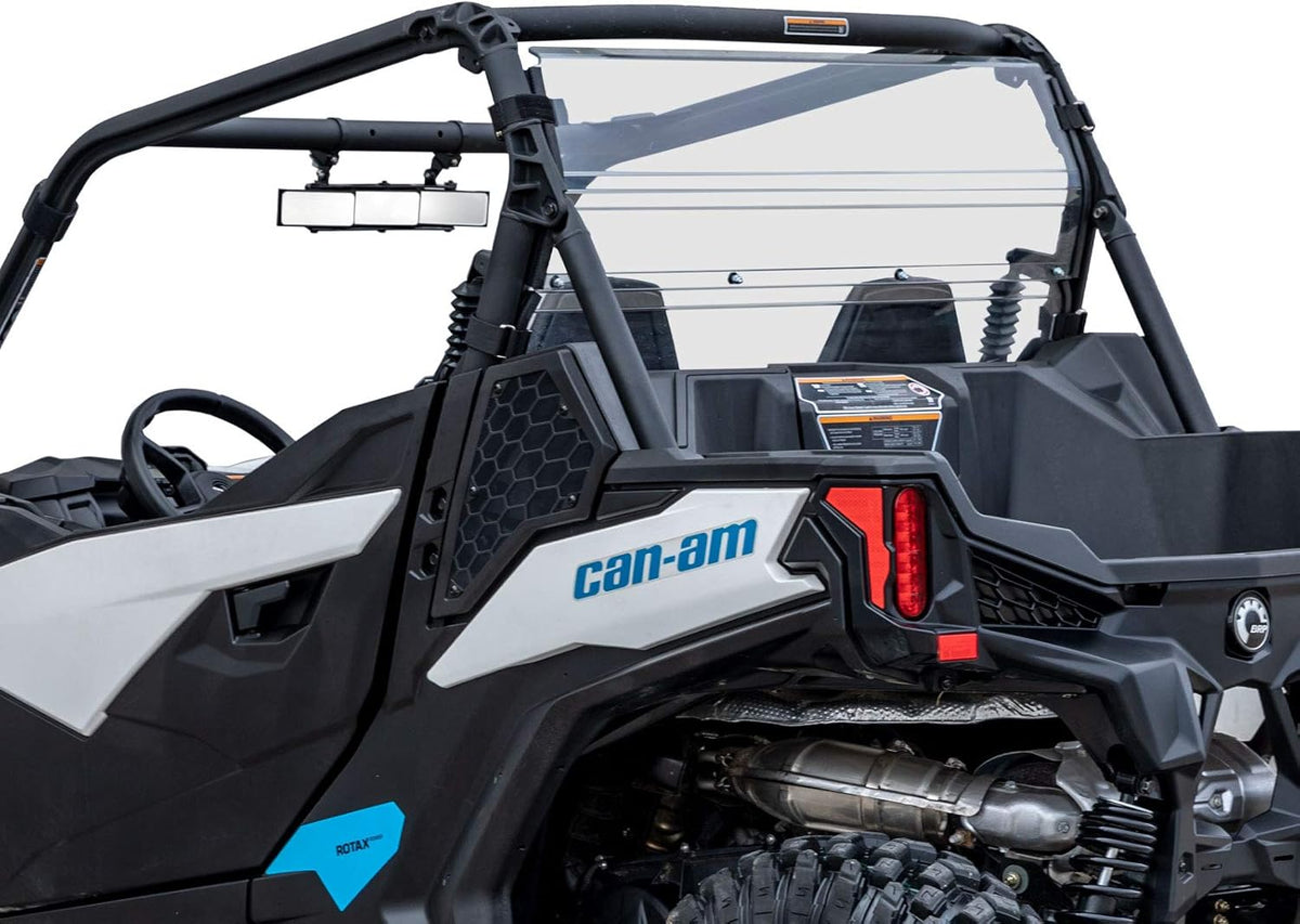 Heavy-Duty Rear Windshield 1/4 Thick Clear Polycarbonate Y4448