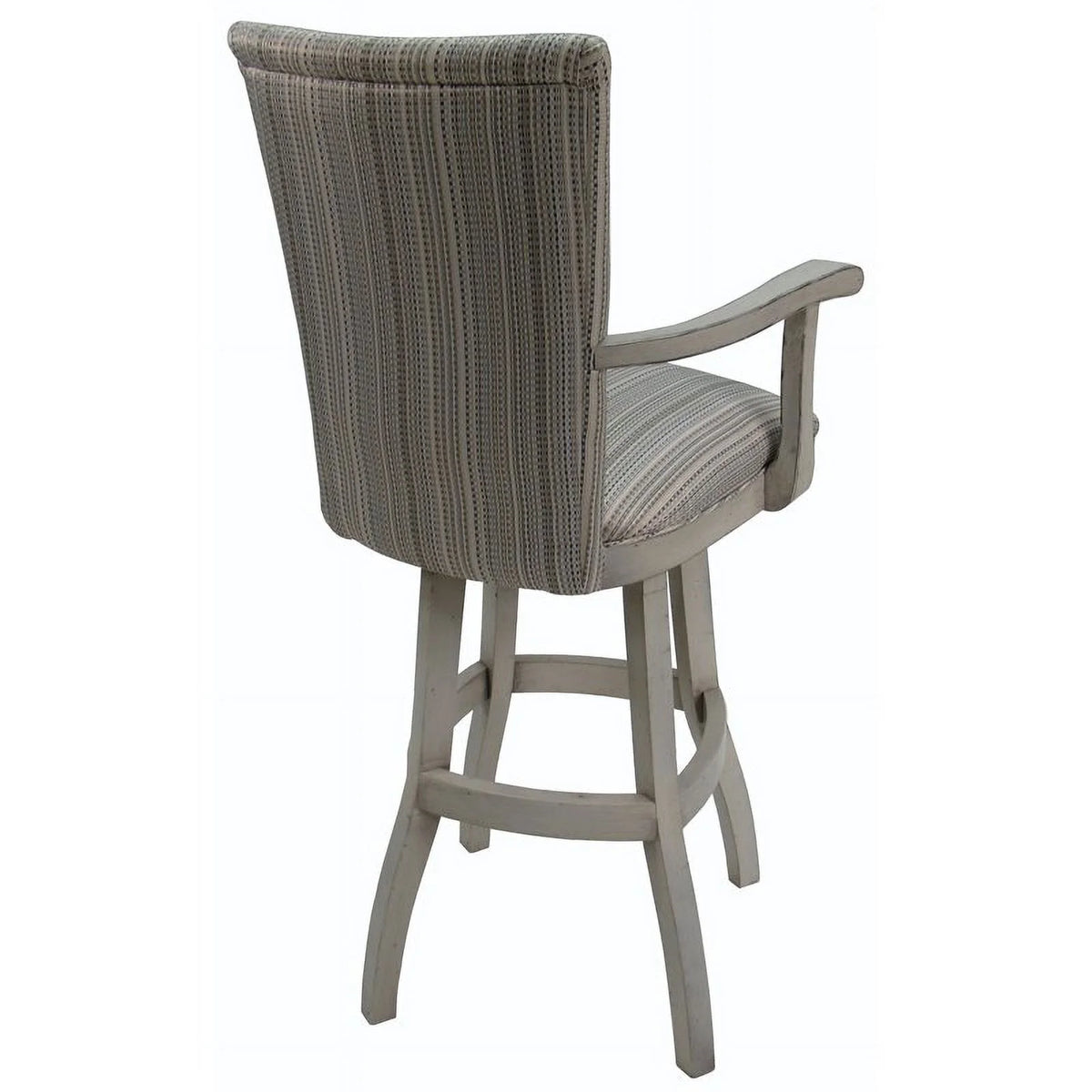 30" Swivel Solid Wood Bar Stool with Arms X219104