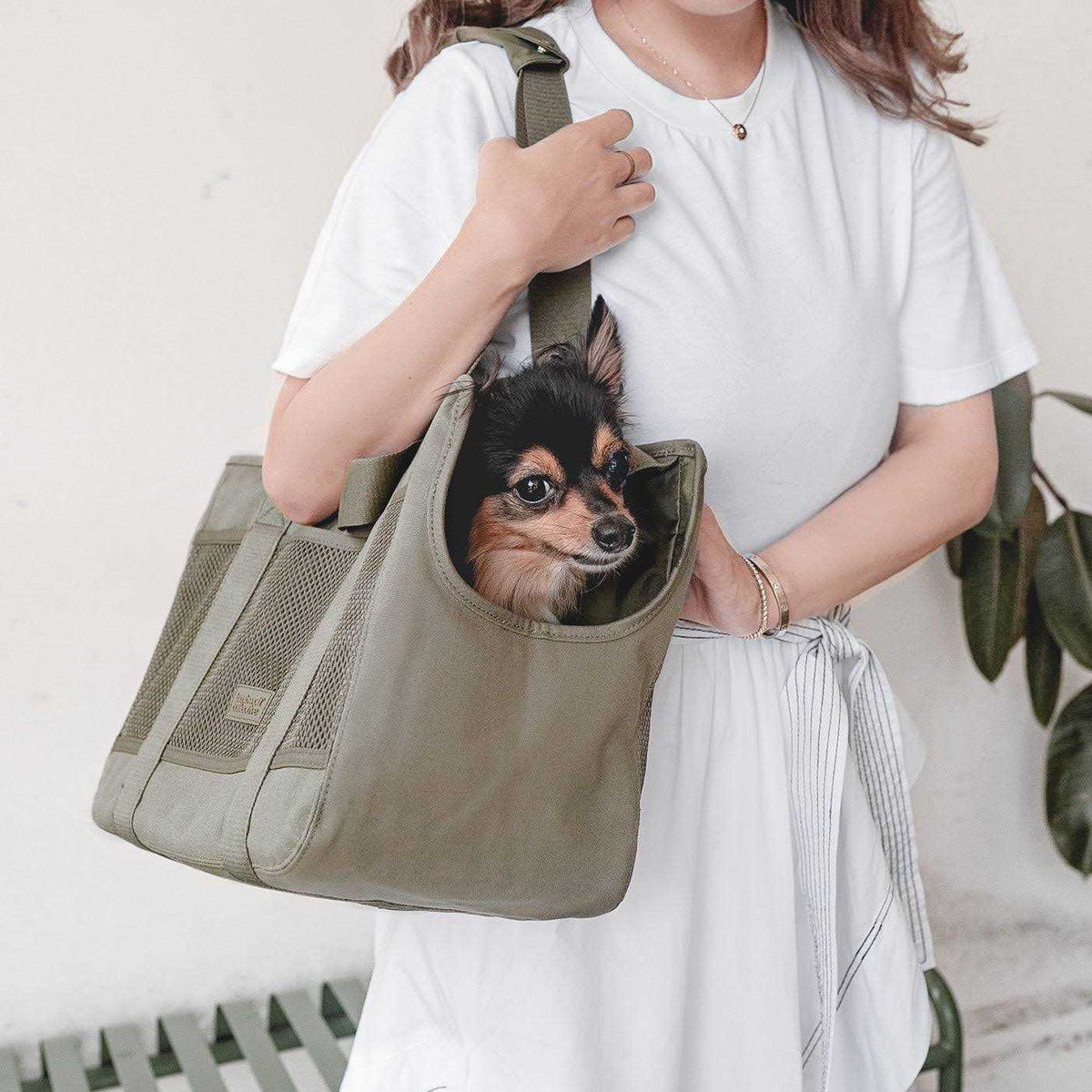 Canvas Lightweight Water Resistant Pet Carrier W346