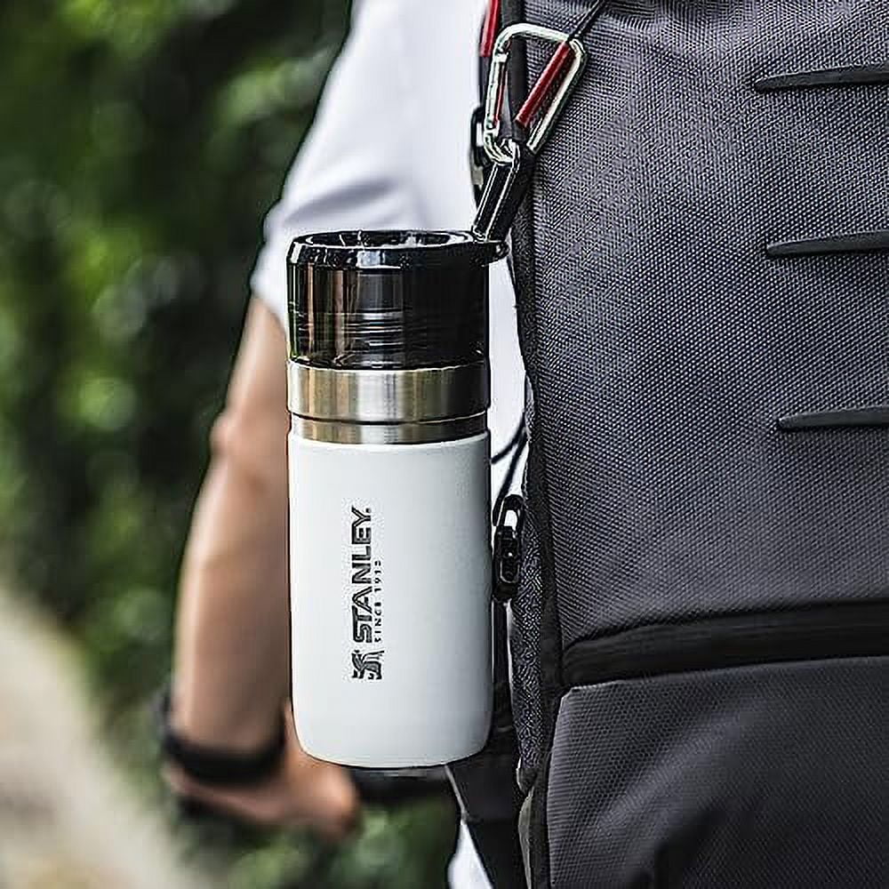 Green 0.47L Stainless Steel Vacuum Bottle N452