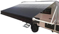 Motorized Retractable RV Awning 13x8 Ft Gray Fade O60741