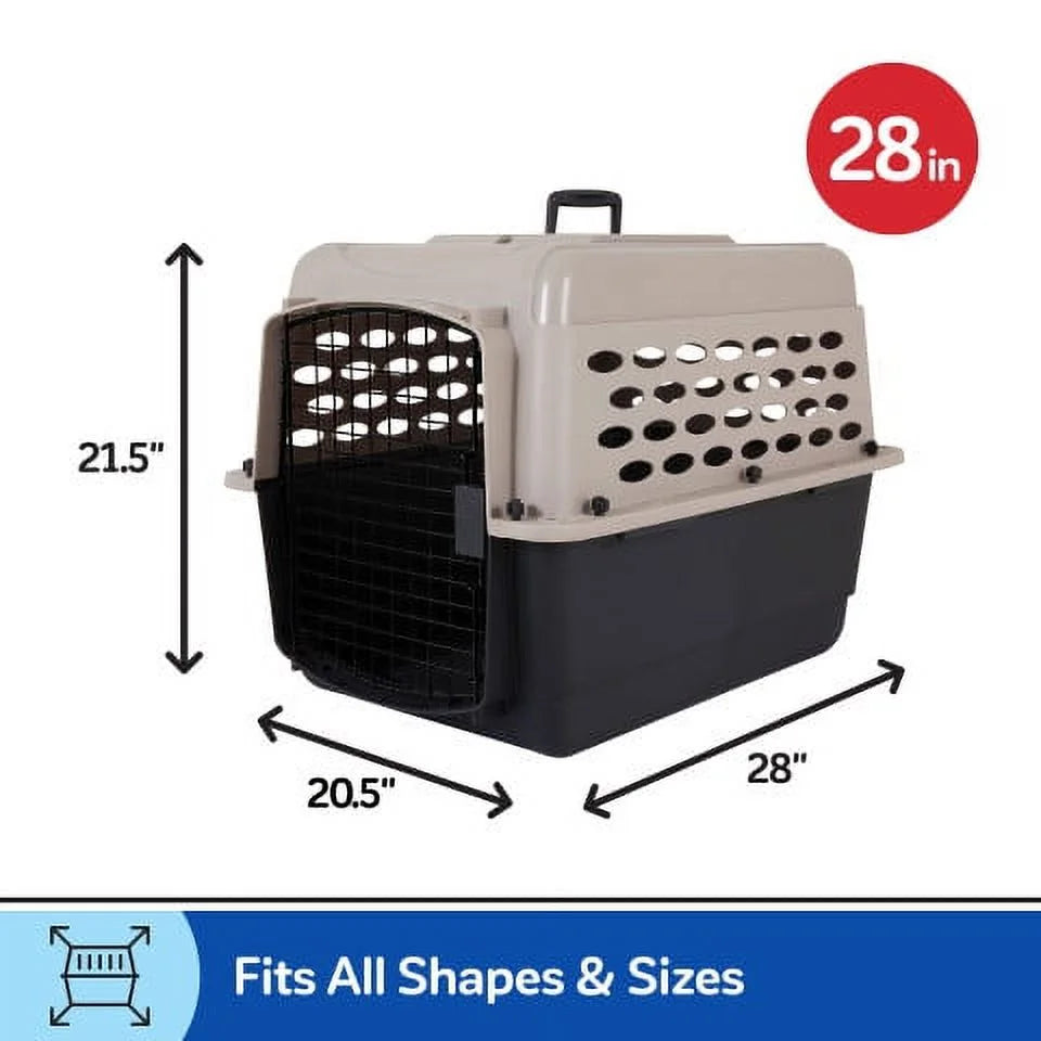 Plastic Travel Dog Kennel 32 Medium Dog Crate H420