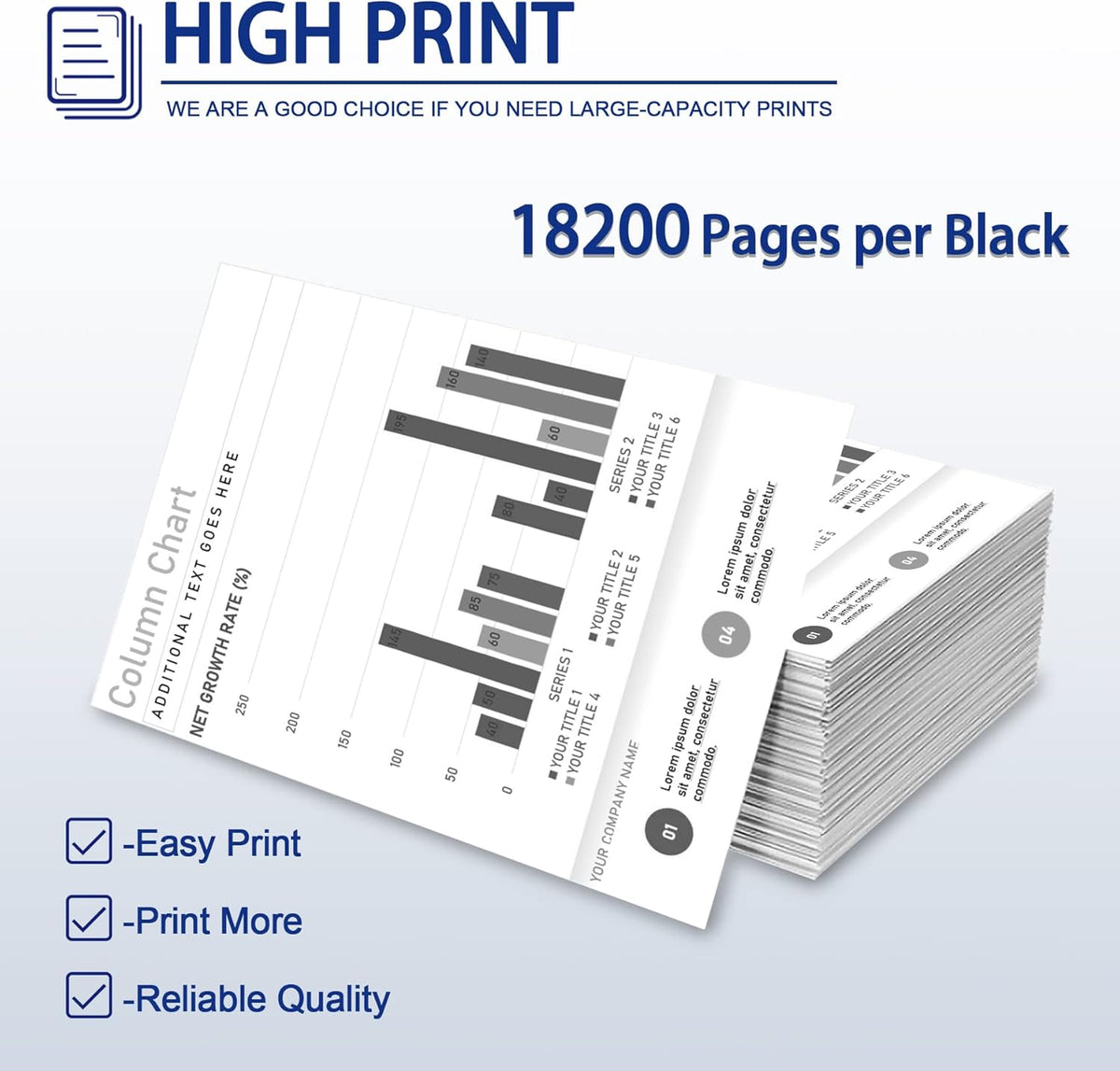 Black Compatible Toner Cartridge 1 Pack F974
