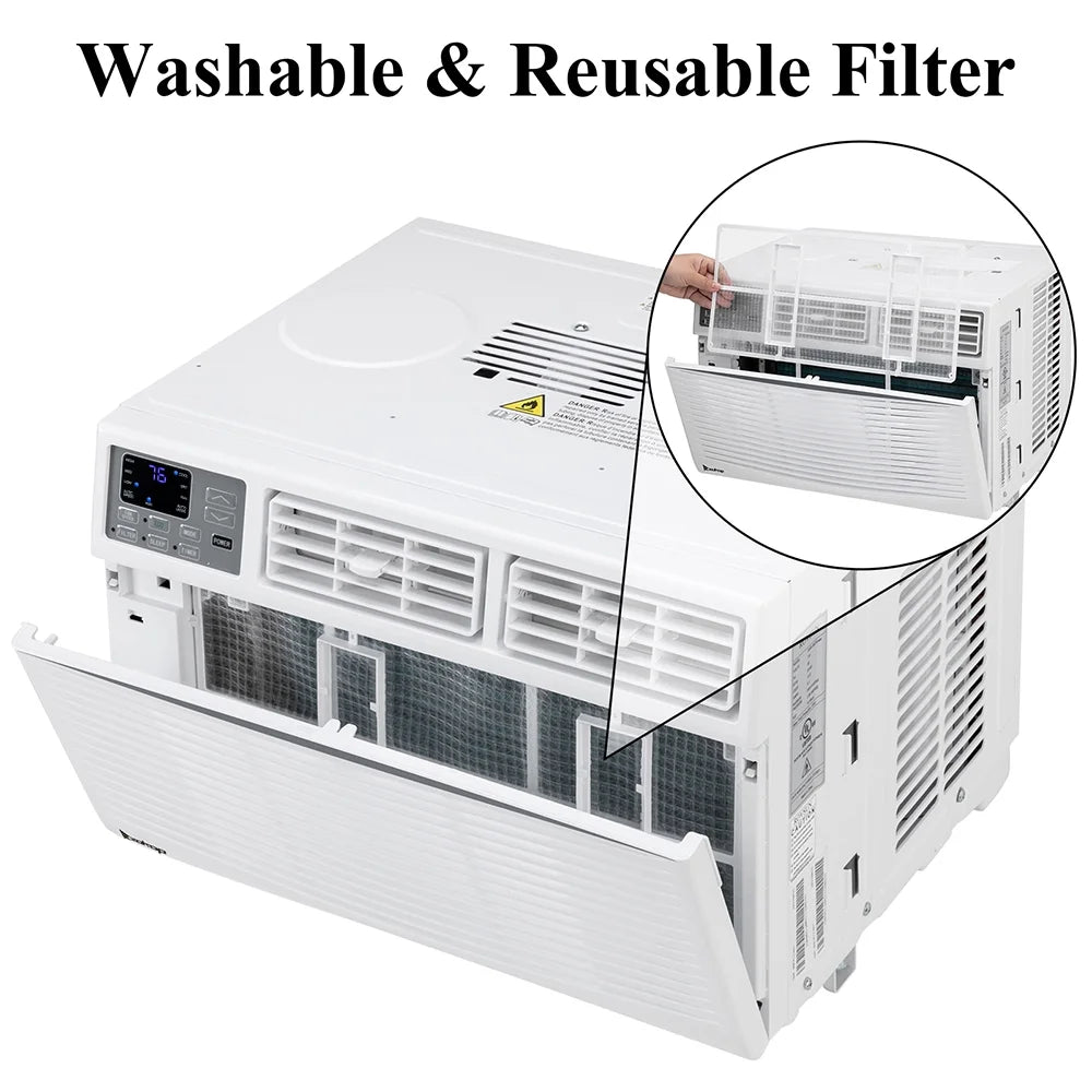 12000BTU 115V White Window-Mounted Air Conditioner W401