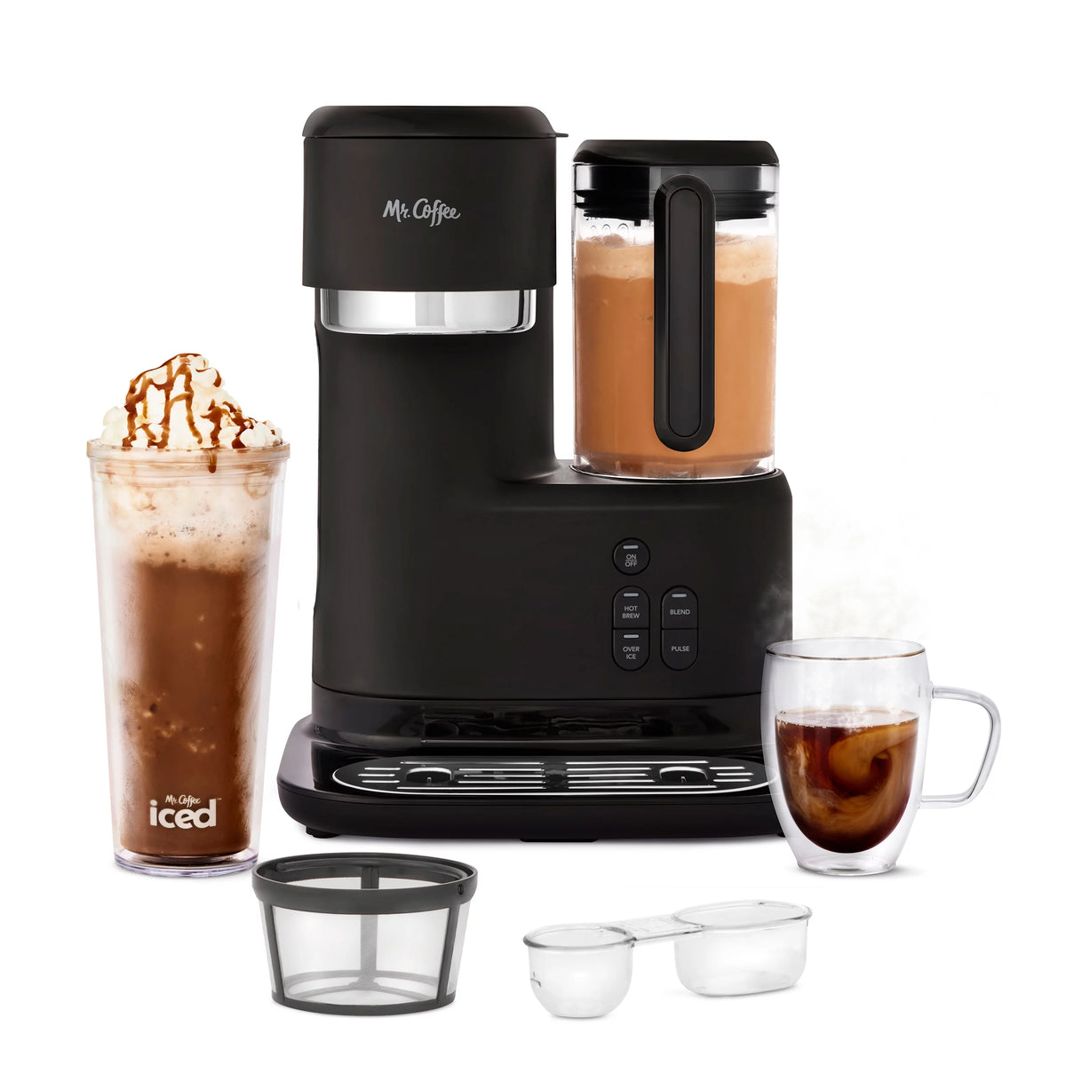 Single Serve Iced Coffee Maker with Blender M9509