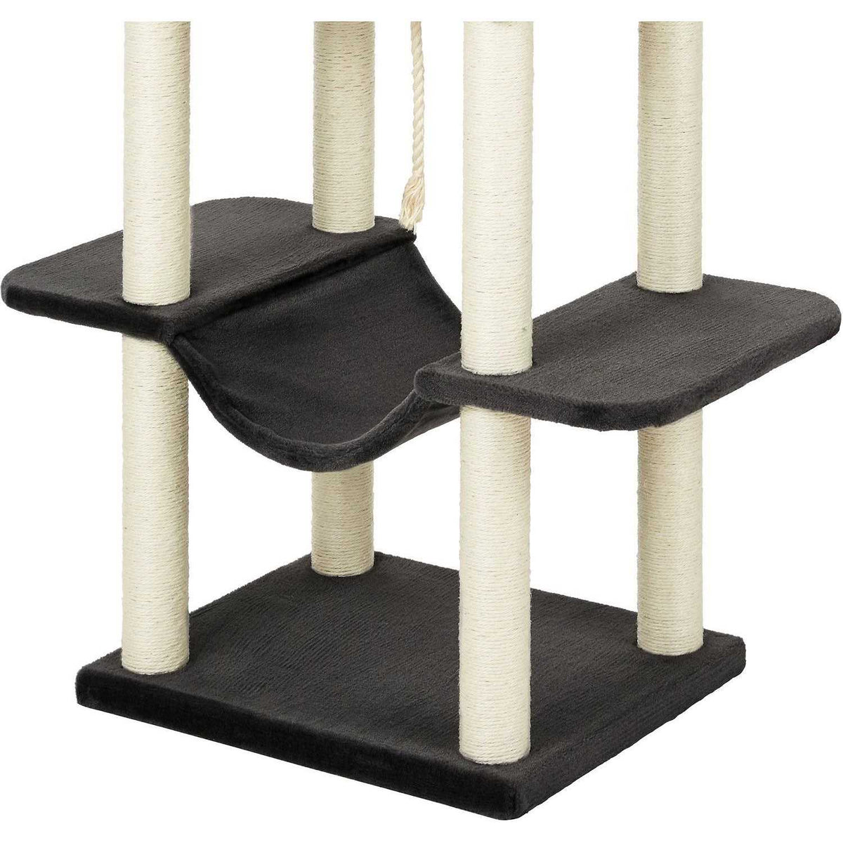 73-in Cat Tree with Hammock and Condo D7106