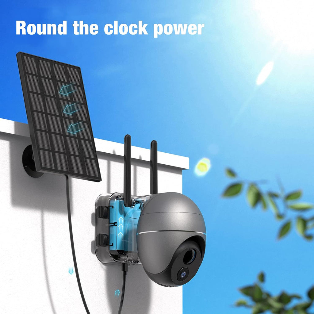 Wireless Outdoor Solar Security Camera with Battery G588