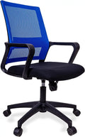 Blue Ergonomic Mesh Office Chair with Lumbar Support U974