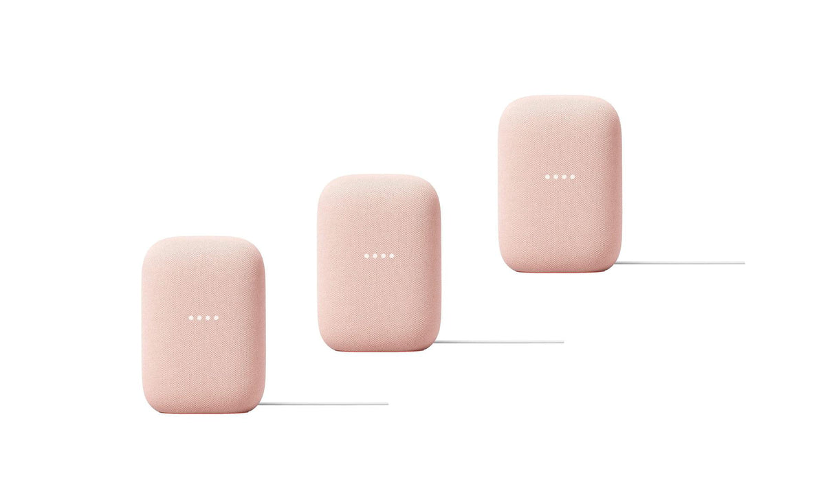 Smart Speaker with WiFi and Bluetooth Streaming 3-Pack Sand C70141