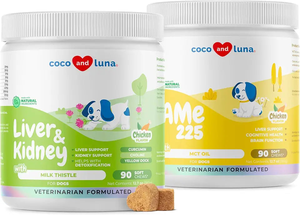 Milk Thistle Soft Chews for Dogs Liver Supplement B270