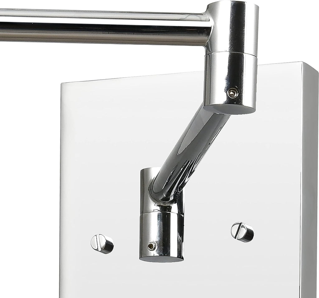 1-Light Sconce Polished Chrome White Pack of 2 K16244