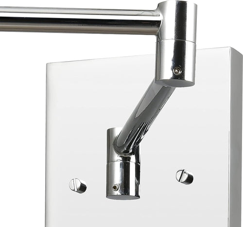 1-Light Sconce Polished Chrome White Pack of 2 K16244