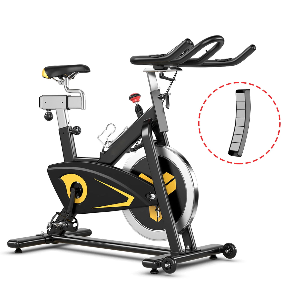 Indoor Cycling Bike Magnetic Exercise Bike Belt Drive I413