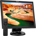 14 inch LCD Monitor 1024x768 VGA Display with Speakers O3689