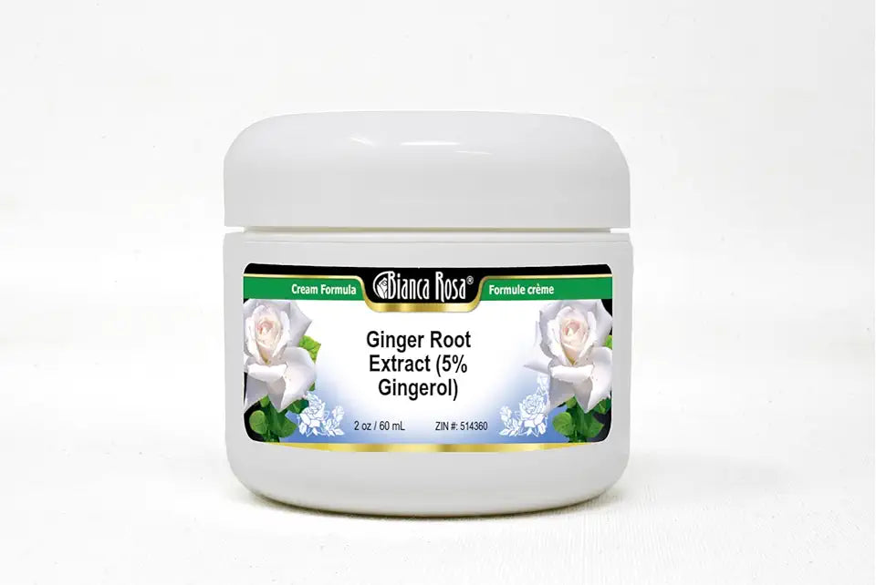 Ginger Root Extract 5% Gingerol Cream 2 oz 3 Pack W984025