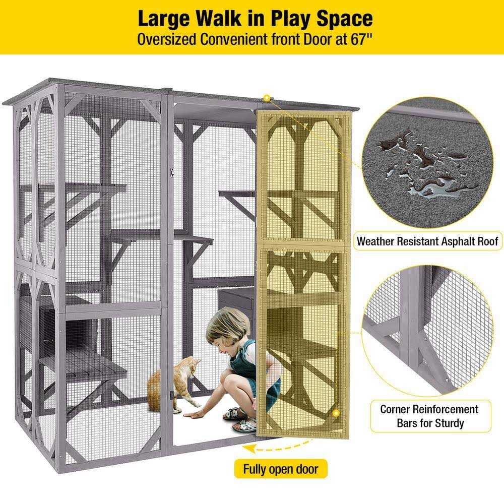 Extra Large Outdoor Cat Enclosure M44721