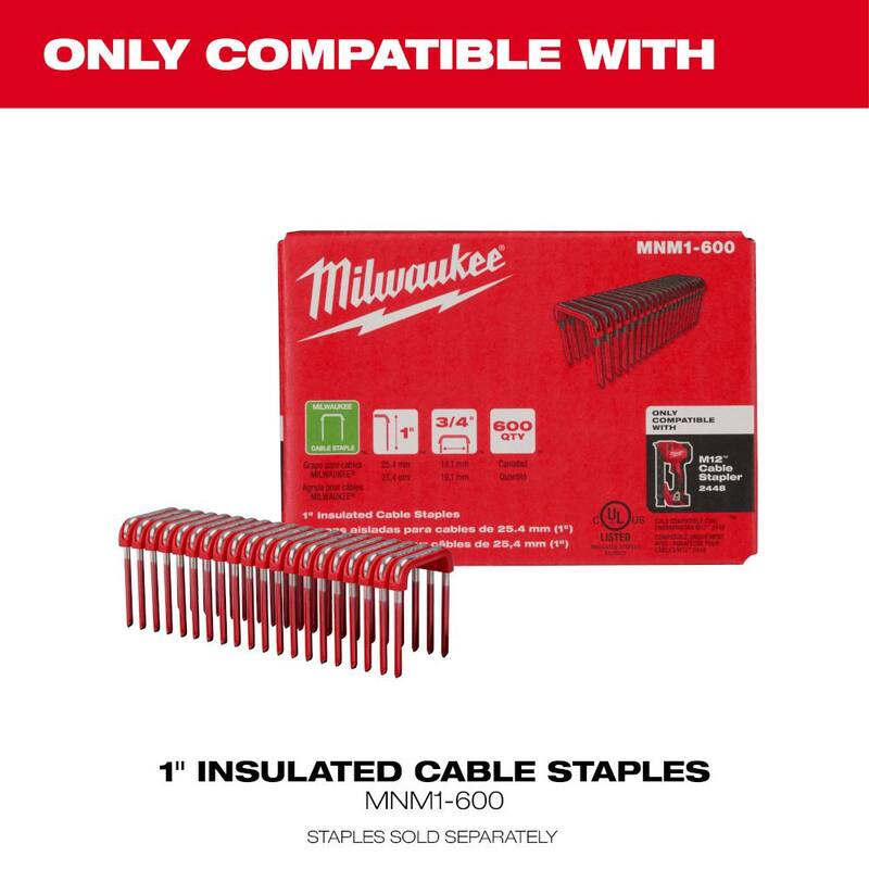 12-Volt Cordless Cable Stapler M157349