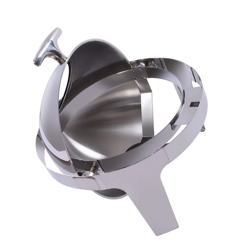 400W Electric Roll Top Chafing Dish Stainless Steel D48861