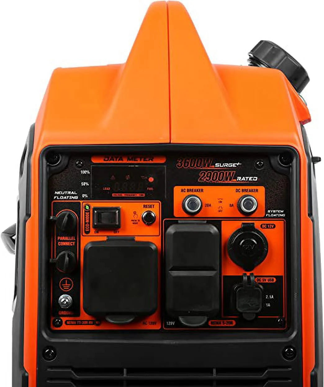 3600-Watt Portable Inverter Generator D46795