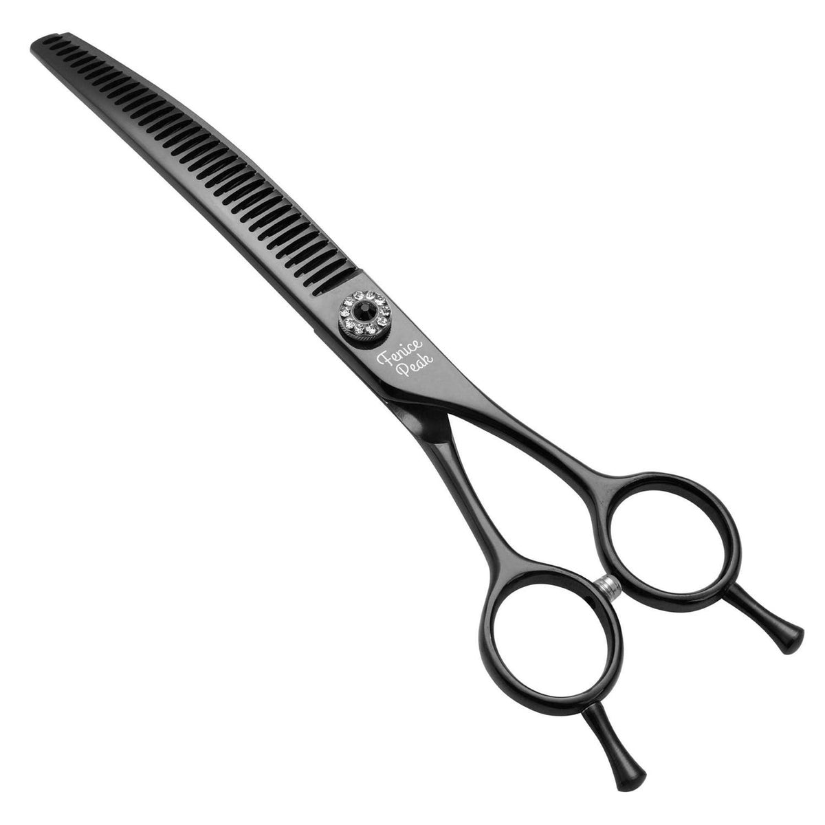 7.0'' 440C Steel Curved Thinning Dog Grooming Scissors H51495