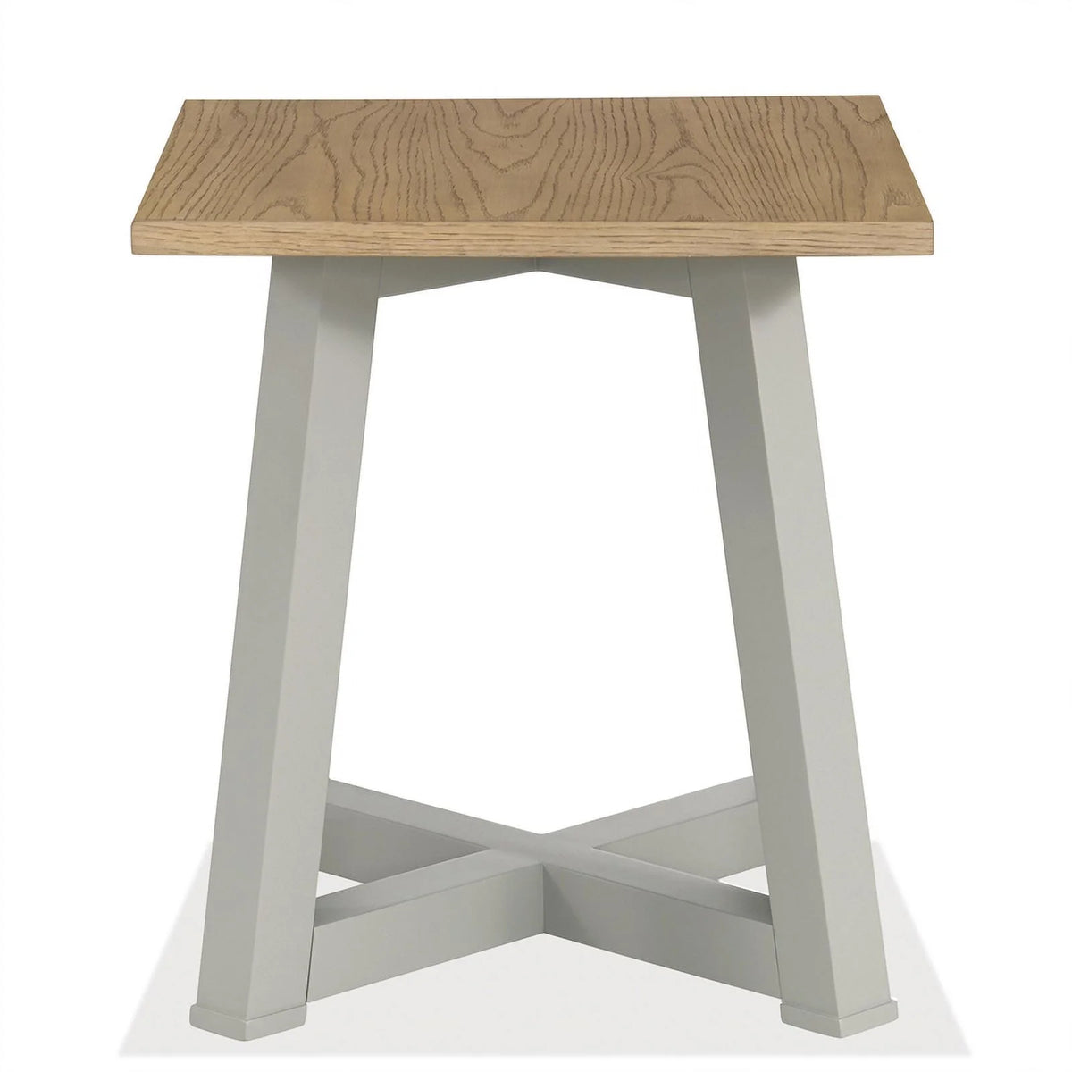 Side Table in Timeless Oak & Gray Skies Q588638