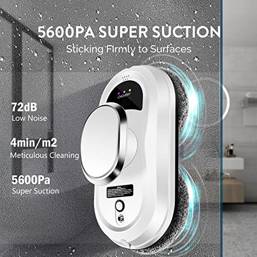 Window Cleaning Robot with 5600Pa Strong Suction E870