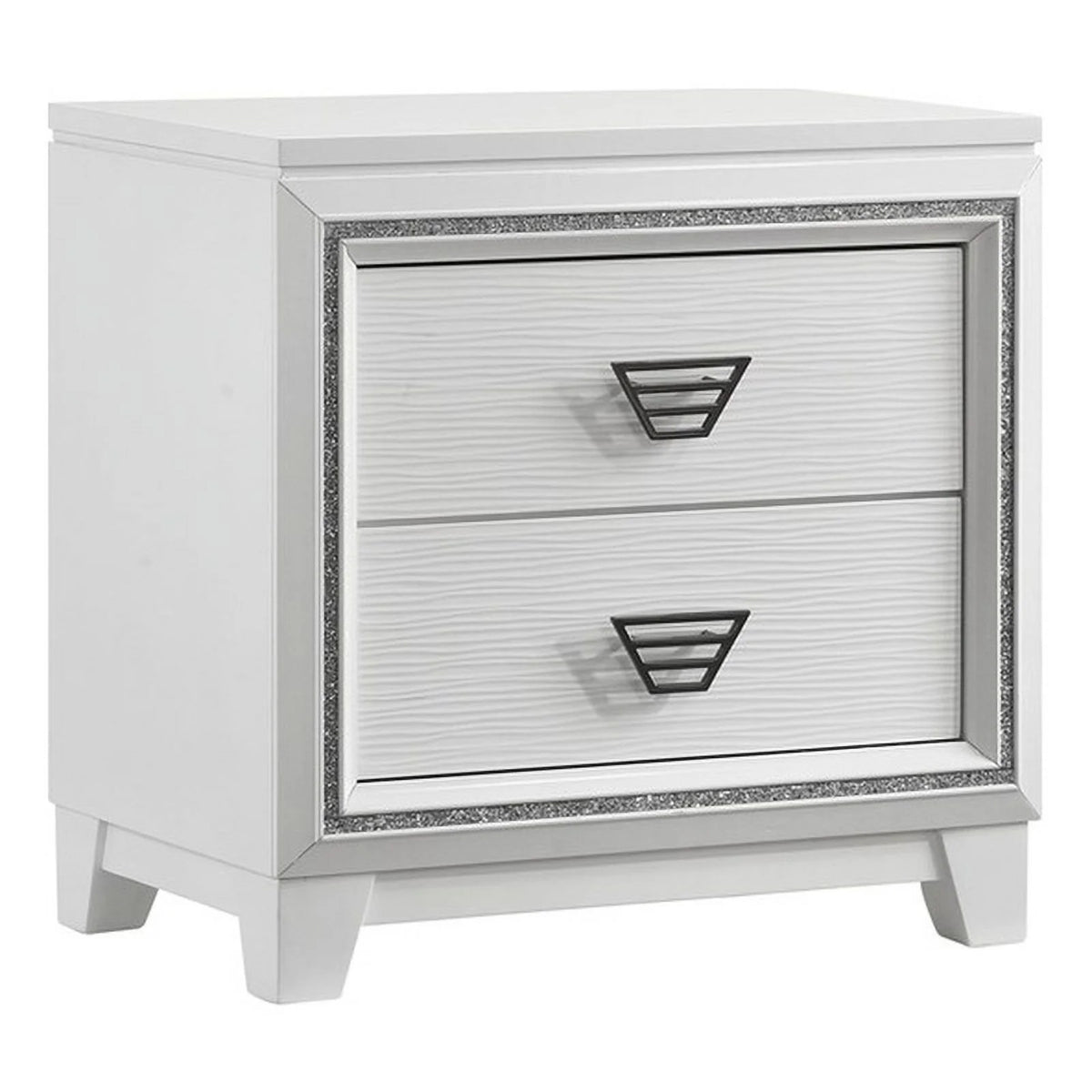 White Nightstand A581