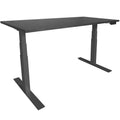 Adjustable Sit/Stand Desk 30" x 48" Black Z49093