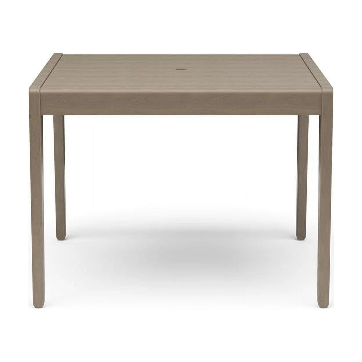 Traditional Wood Outdoor Dining Table in Gray F275877