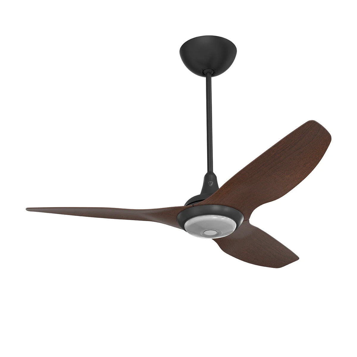 52 Ceiling Fan with Cocoa Aluminum Blades and Black Finish E2759