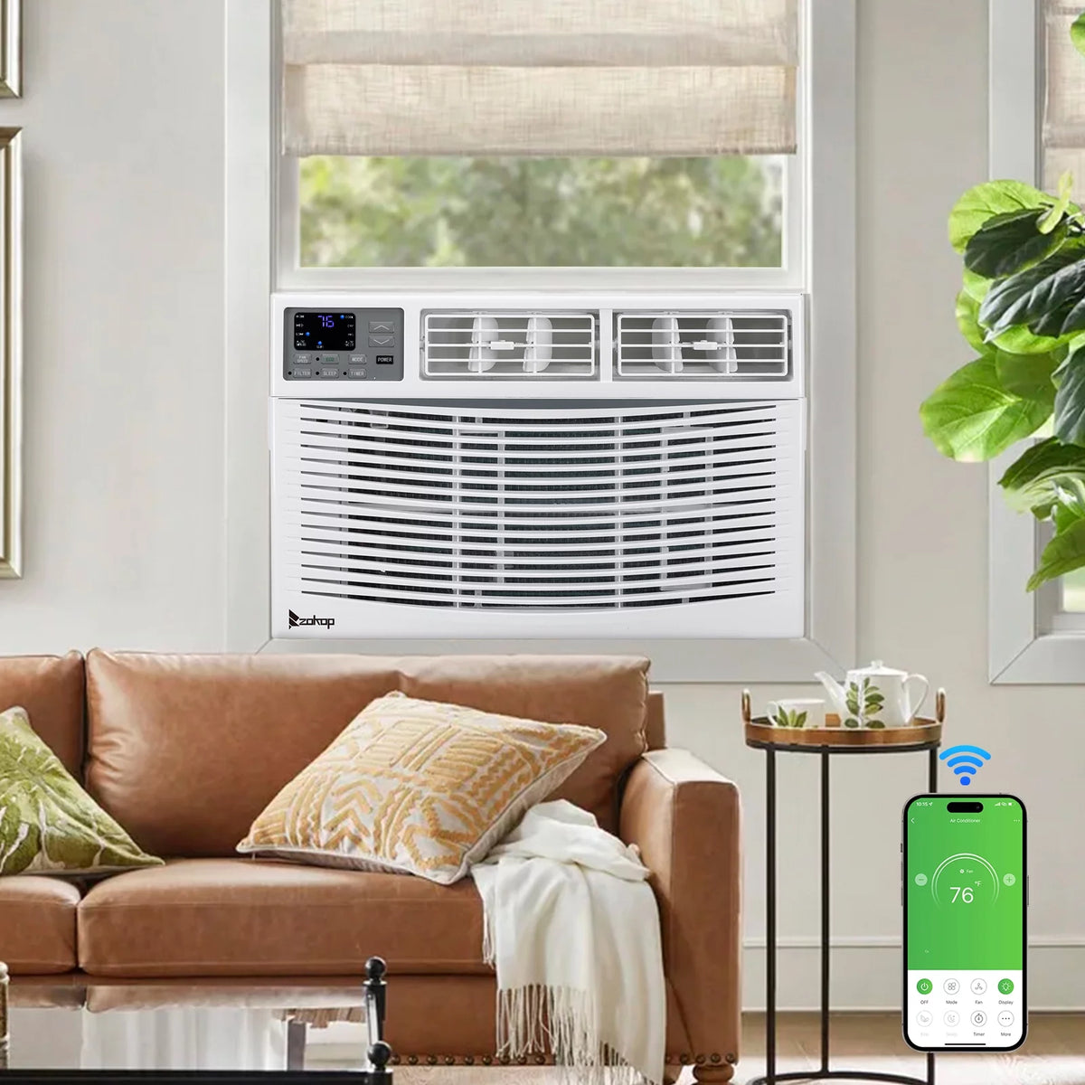 12000BTU 115V White Window-Mounted Air Conditioner W401