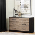 6 Drawer Double Dresser S236931