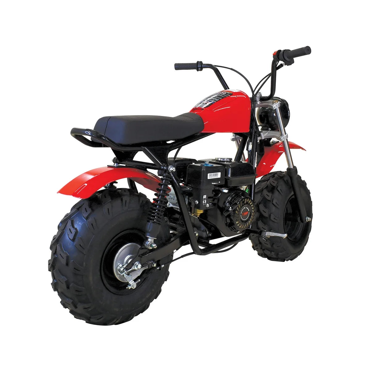 7.5HP 196cc Gas Powered Mini-Bike (Motorcycle) (Red) L43957